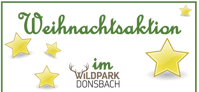 Weihnachtsaktion Wildpark Donsbach