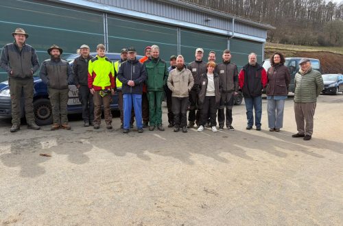 Die Mitarbeiter der drei starken Teams: Hof Dressel, Wildpark und Lebenshilfe Dillenburg.