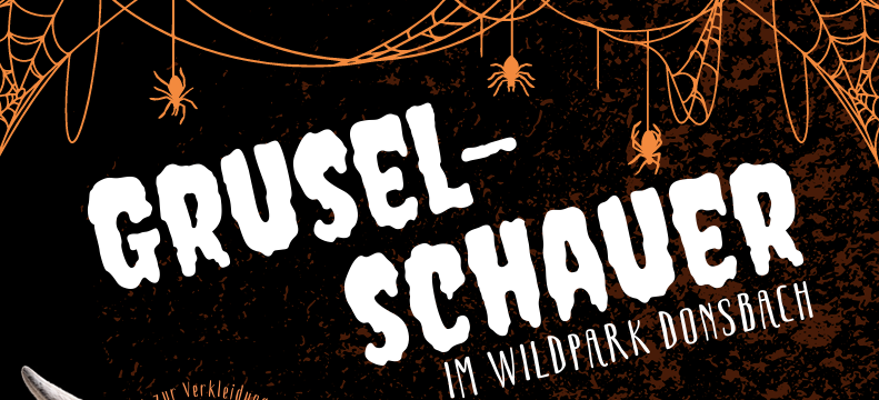 Gruselschauer im Wildpark Donsbach